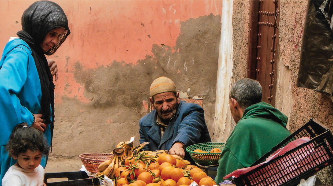 Μαρόκο, υπαίθρια συνοικιακή αγορά © Νίκος Μεγγρέλης / Athens Voice