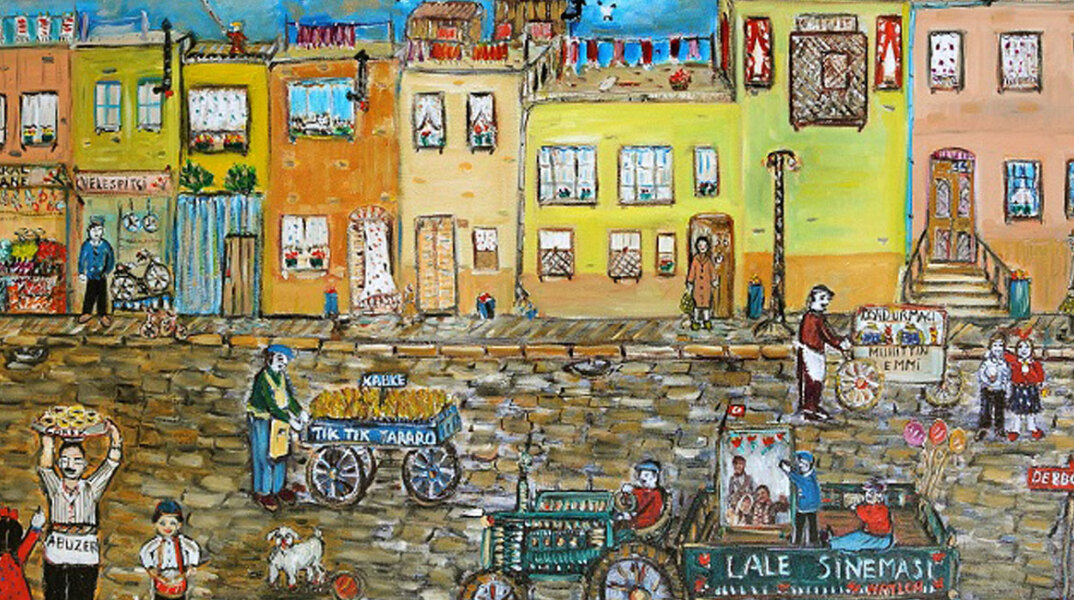 No. 31 1953 yılında Adana'da Debboy Caddesi - Debboy Street in 1953, Adana, 2014, TÜYB -  Oil on Canvas