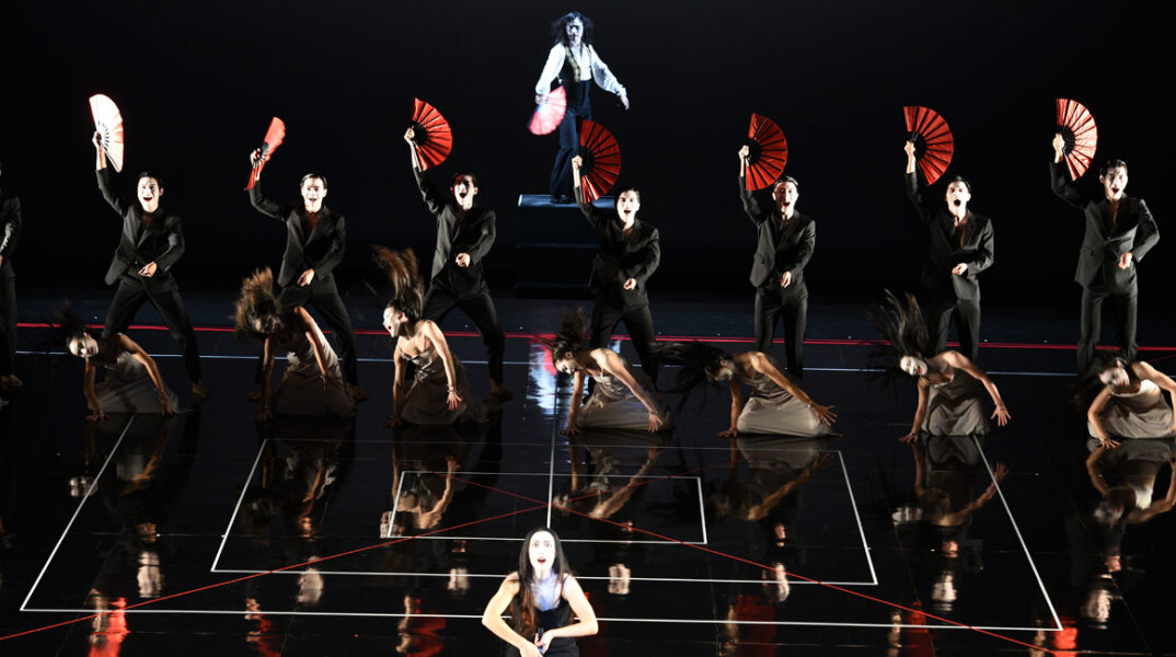Η «Γέρμα» σε σκηνοθεσία Θεόδωρου Τερζόπουλου στο Εθνικό Θέατρο της Ταϊβάν στην Ταϊπέι © Johanna Weber