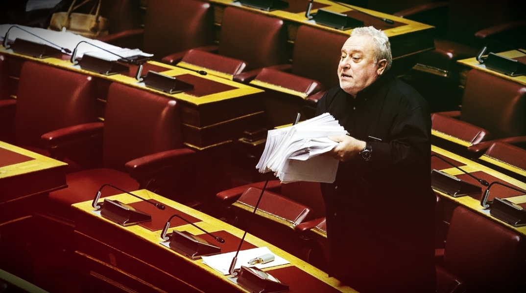 Ο Γρηγόρης Ψαριανός κρατά το «βουνό» με τις τροπολογίες  Πηγή: Αναψαν τα αίματα στη Βουλή:«Βουνό» οι τροπολογίες, οργή στα κόμματα | iefimerida.gr 