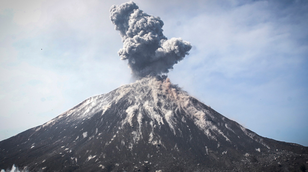Ηφαίστειο στην Ινδονησία
