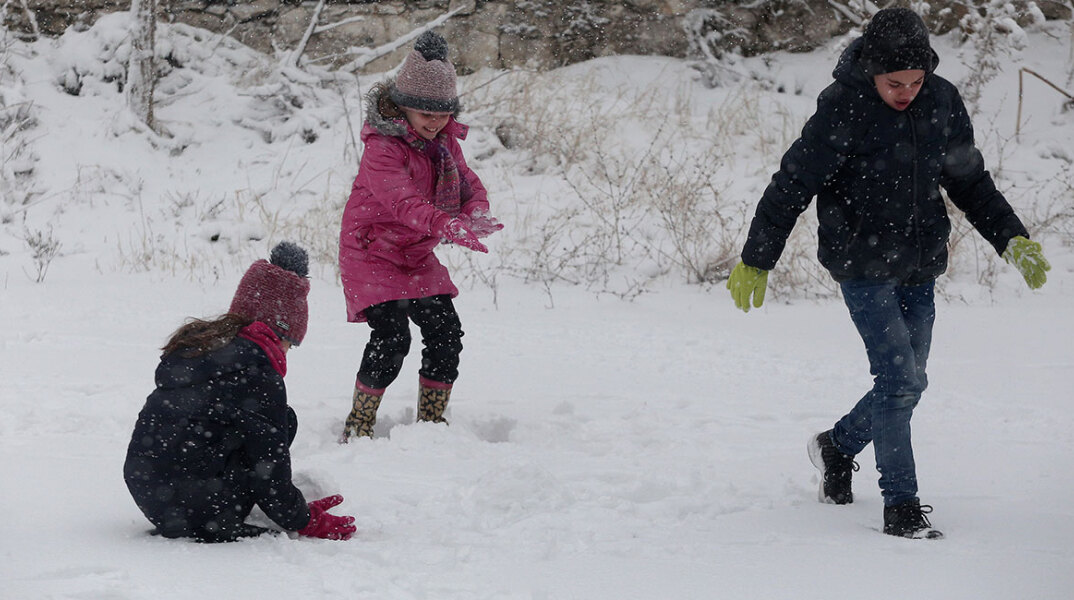 Χιόνια στη Θεσσαλονίκη