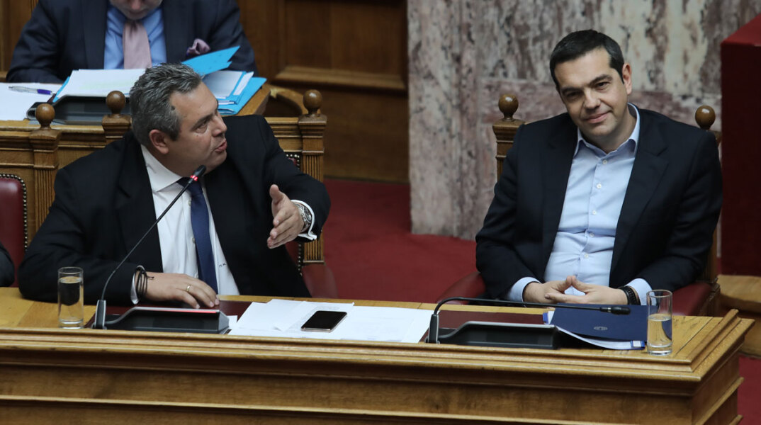 Αλέξης Τσίπρας - Πάνος Καμμένος