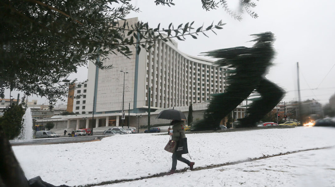 ΑΡΧΕΙΟ - Χιόνια στην Αθήνα 