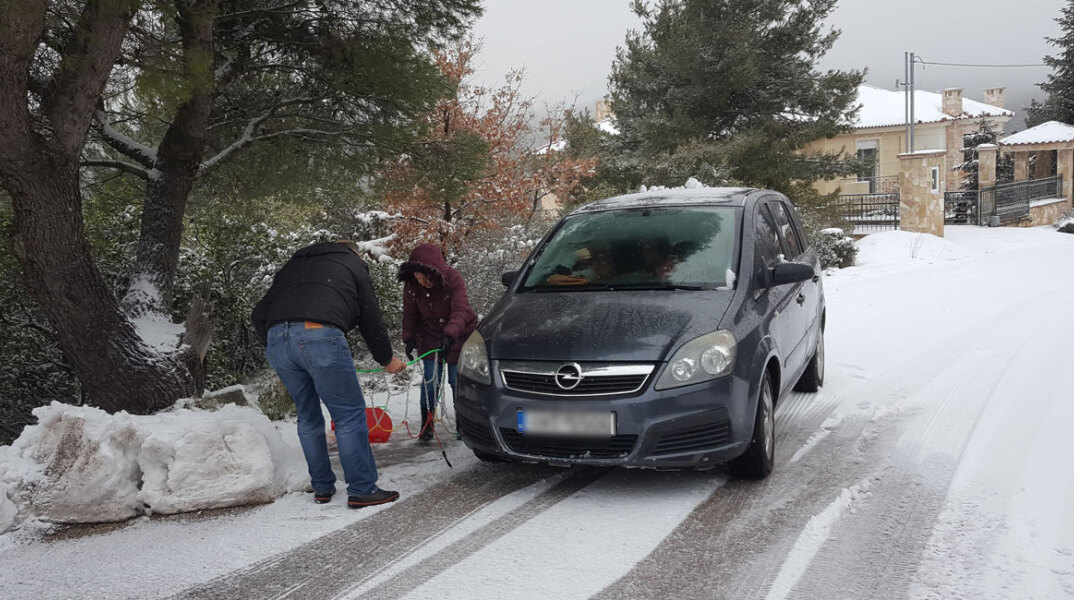 Κακοκαιρία  στην Αττική