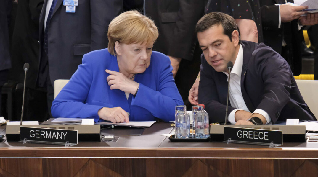 Άνγκελα Μέρκελ - Αλέξης Τσίπρας 