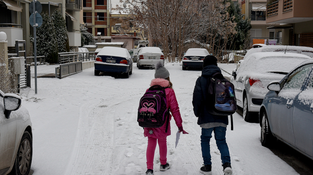 Χιόνια στη Θεσσαλονίκη