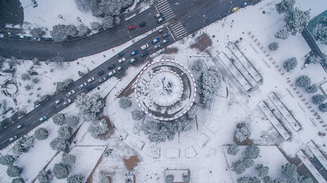 Χιόνια στη Θεσσαλονίκη