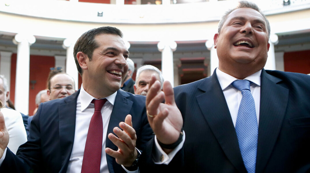 Αλέξης Τσίπρας = Πάνος Καμμένος