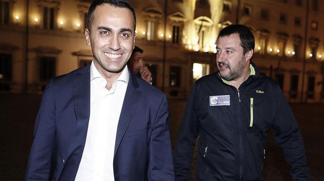 Ματέο Σαλβίνι και Λουίτζι Ντι Μάιο