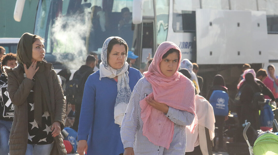 Μόρια- Πρόσφυγες