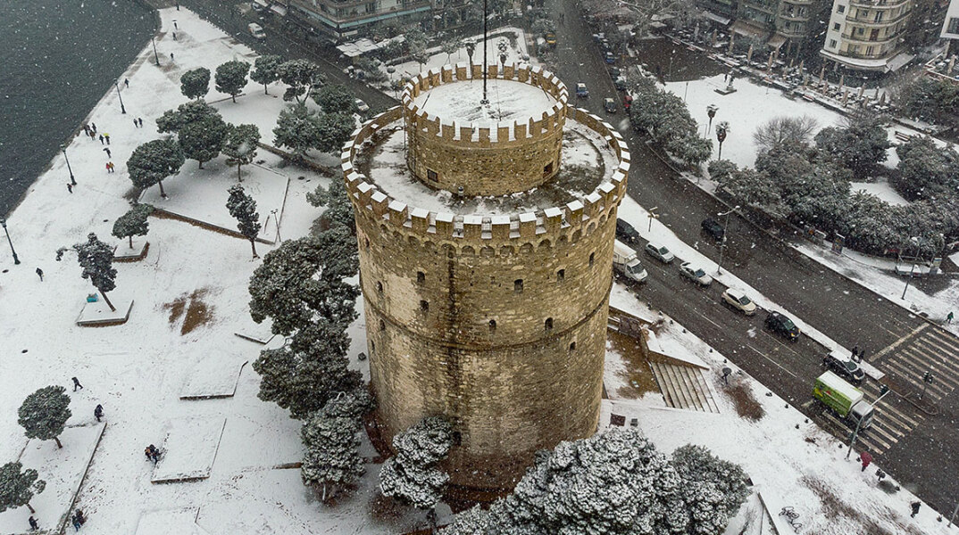 Χιόνια στη Θεσσαλονική