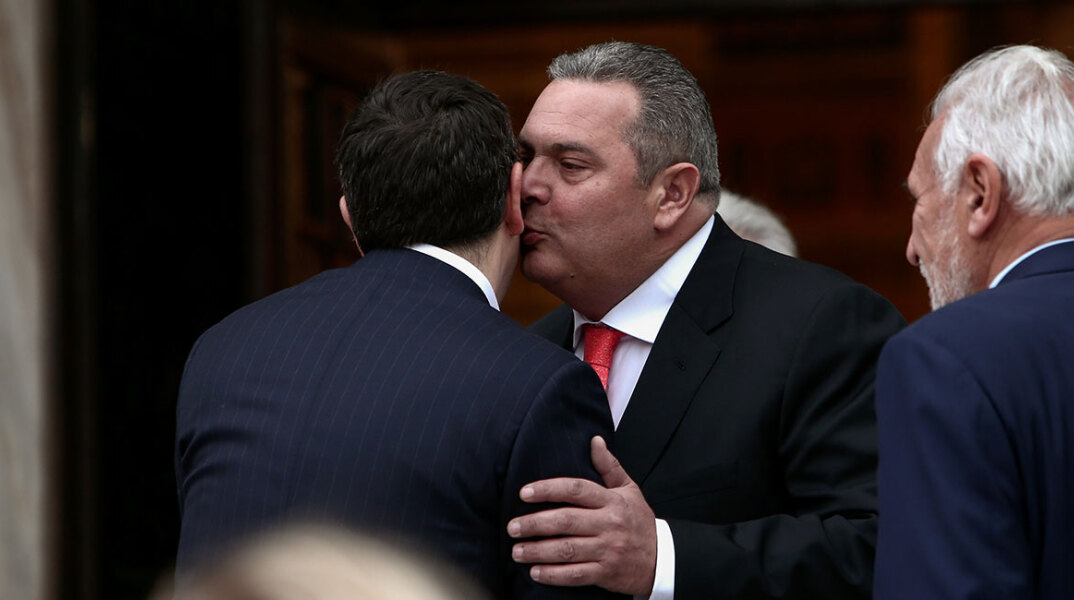 Πάνος Καμμένος και Αλέξης Τσίπρας