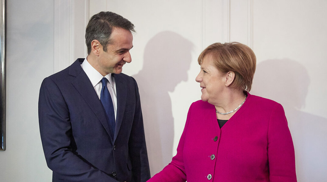 mitsotakis-merkel