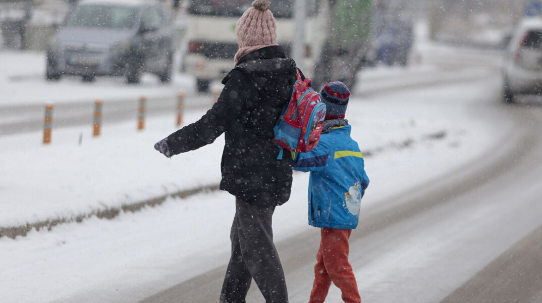 Χιόνια στη Θεσσαλονίκη