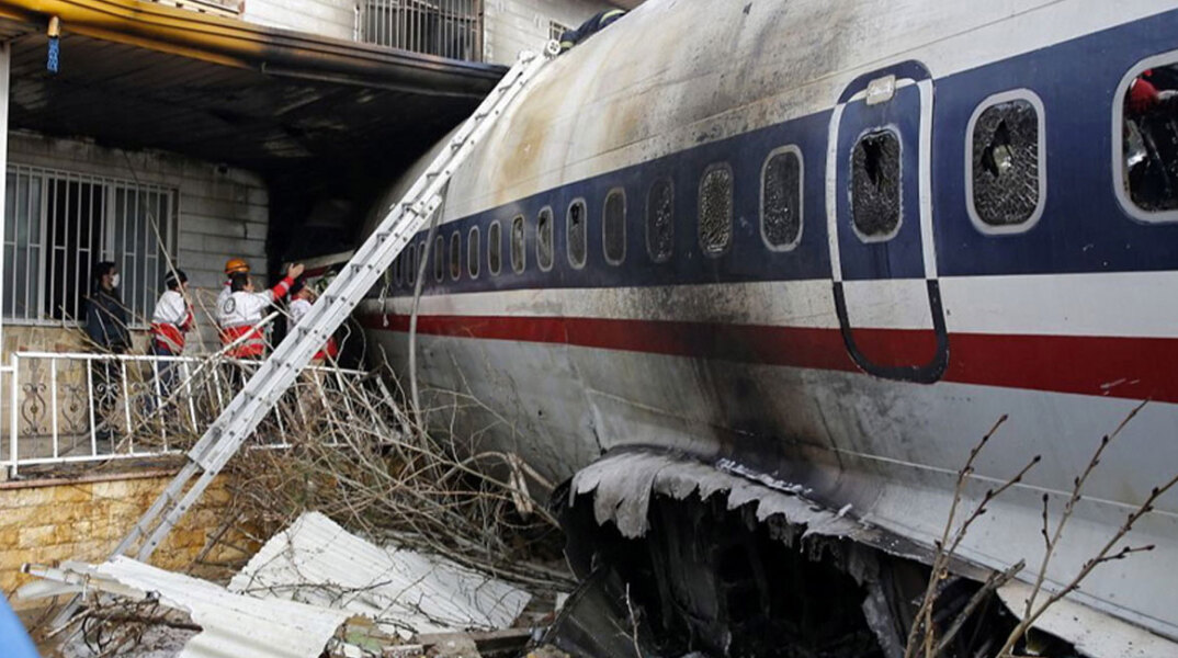 Συντριβή αεροσκάφους στο Ιράν