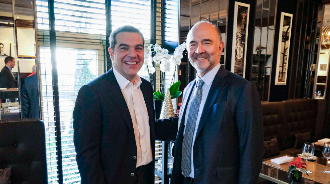 Αλέξης Τσίπρας / Πιερ Μοσκοβισι 