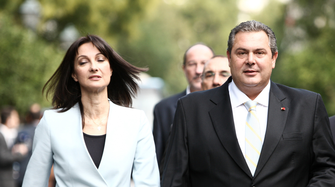 Έλενα Κουντουρά, Πάνος Καμμένος