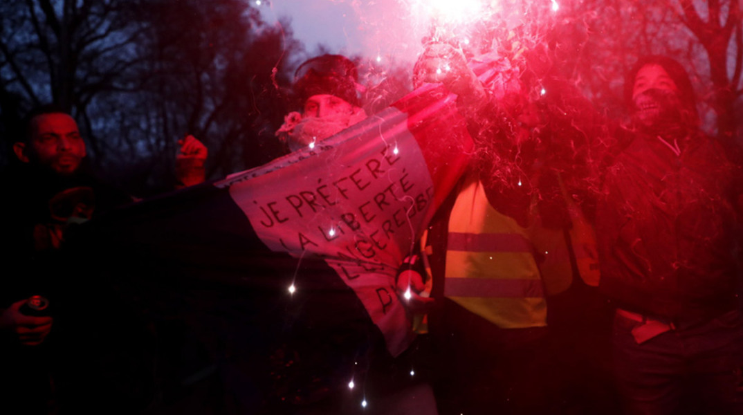 «Κίτρινα Γιλέκα» - Συγκρούσεις - Παρίσι