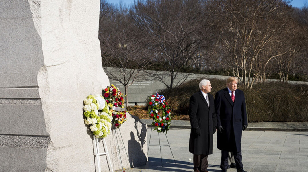 Ντόναλντ Τραμπ και Μάικ Πενς 