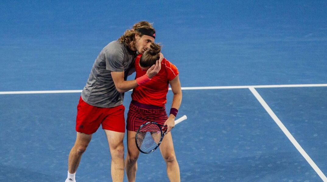 Στέφανος Τσιτσιπάς - Μαρία Σάκκαρη