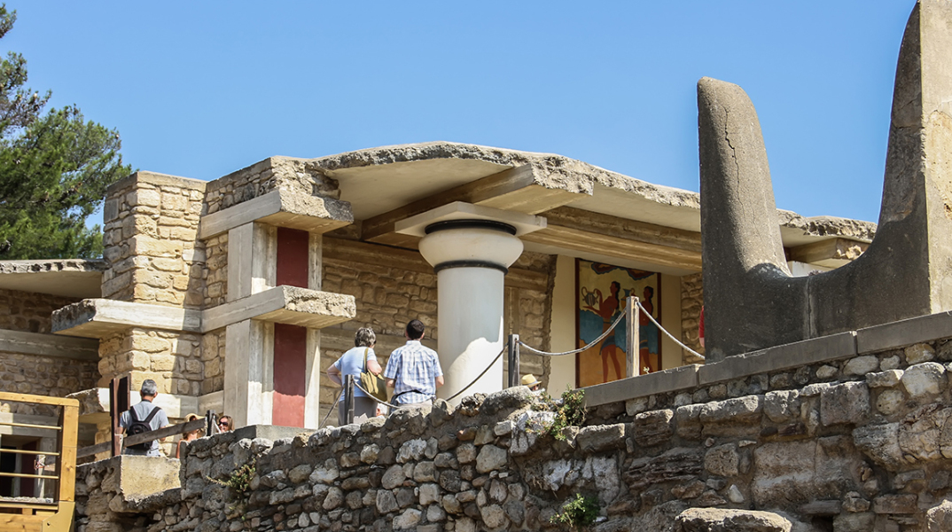 Ο αρχαιολογικός χώρος της Κνωσού