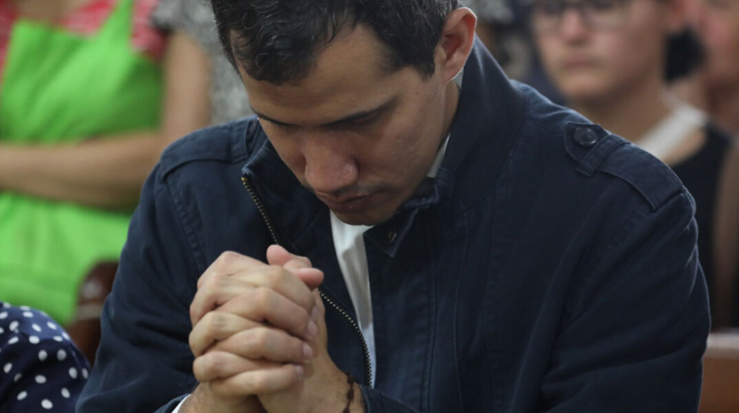 Ο ηγέτης της αντιπολίτευσης στη Βενεζουέλα