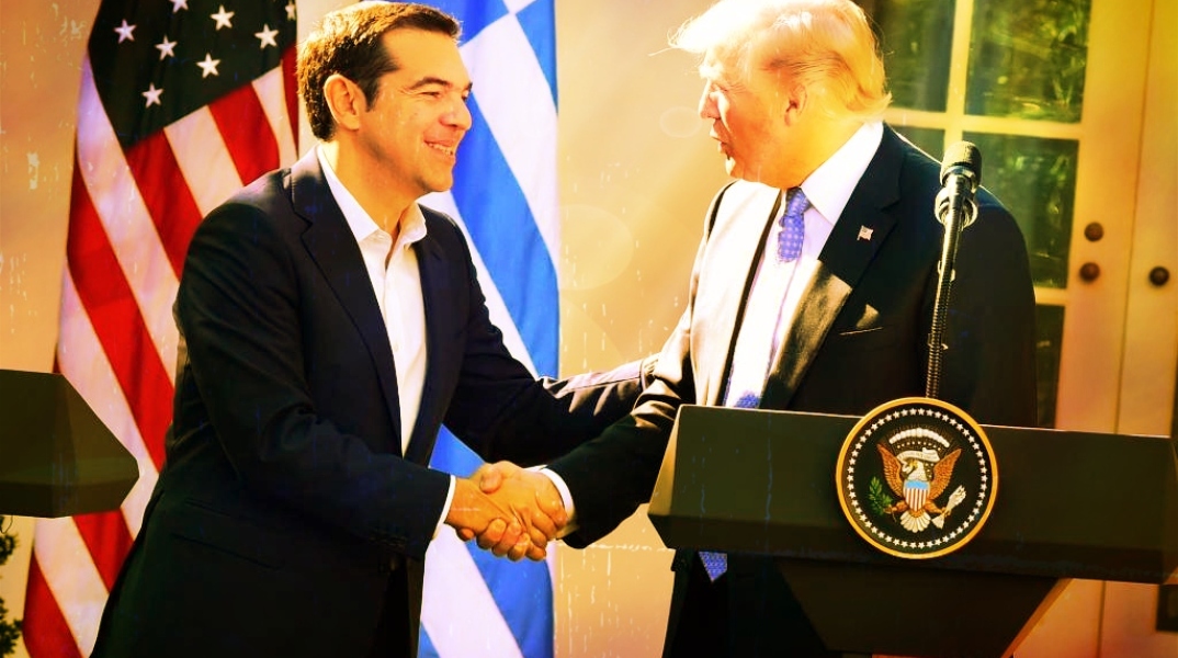 Αλέξης Τσίπρας - Ντόναλντ Τραμπ