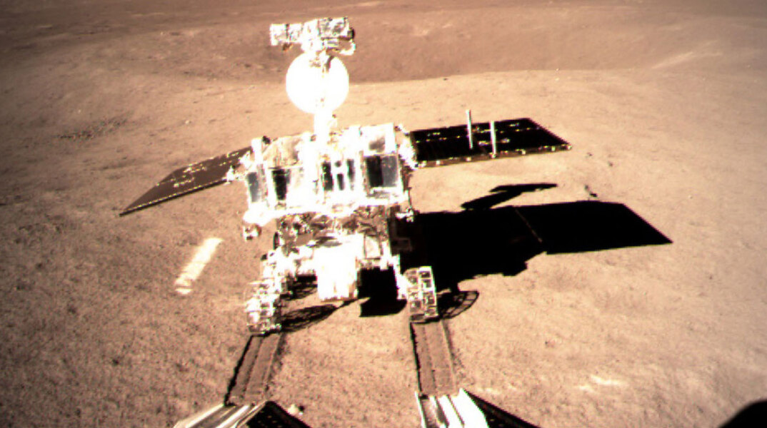 Το κινεζικό ρόβερ Yutu-2 στην αθέατη πλευρά του Φεγγαριού