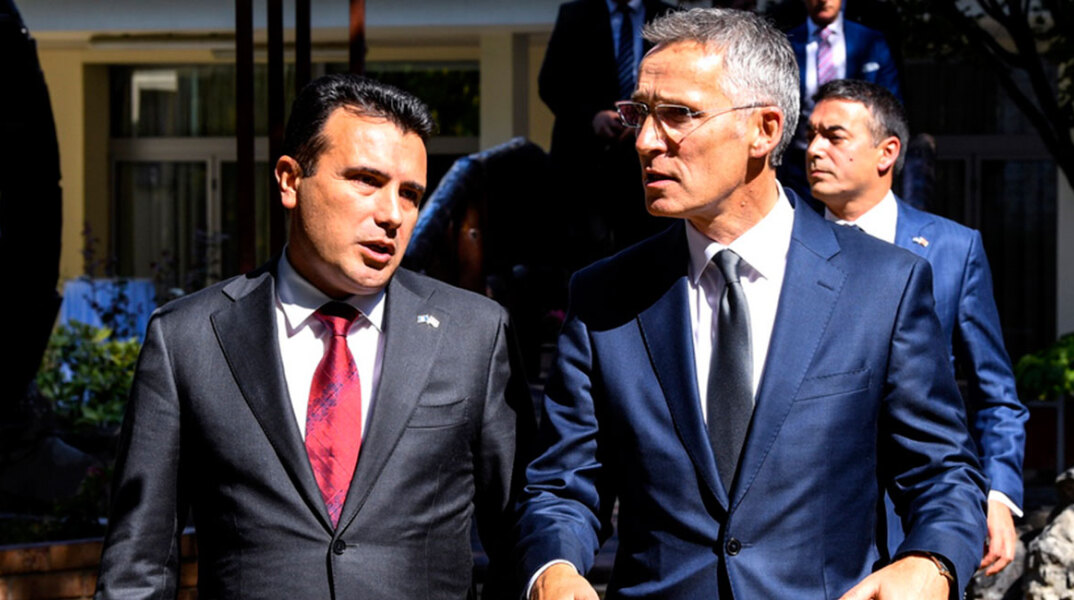 Ζόραν Ζάεφ και Γενς Στόλτενμπεργκ