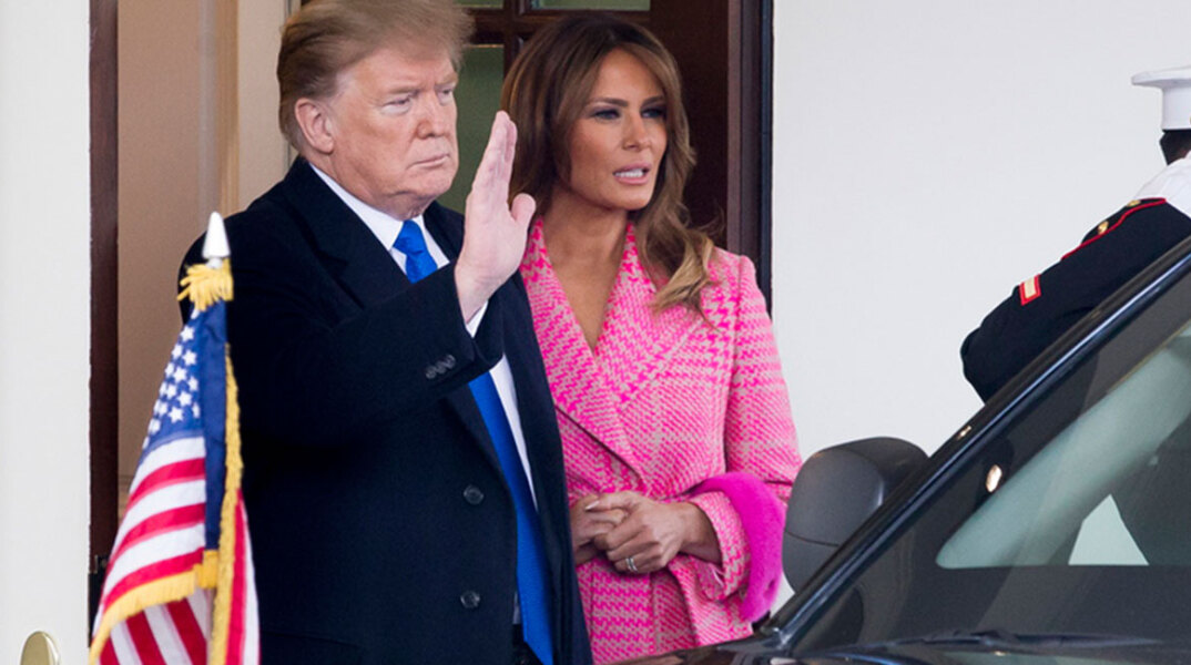 Το παλτό της Μελάνια Τραμπ που μοιάζει με... ρόμπα