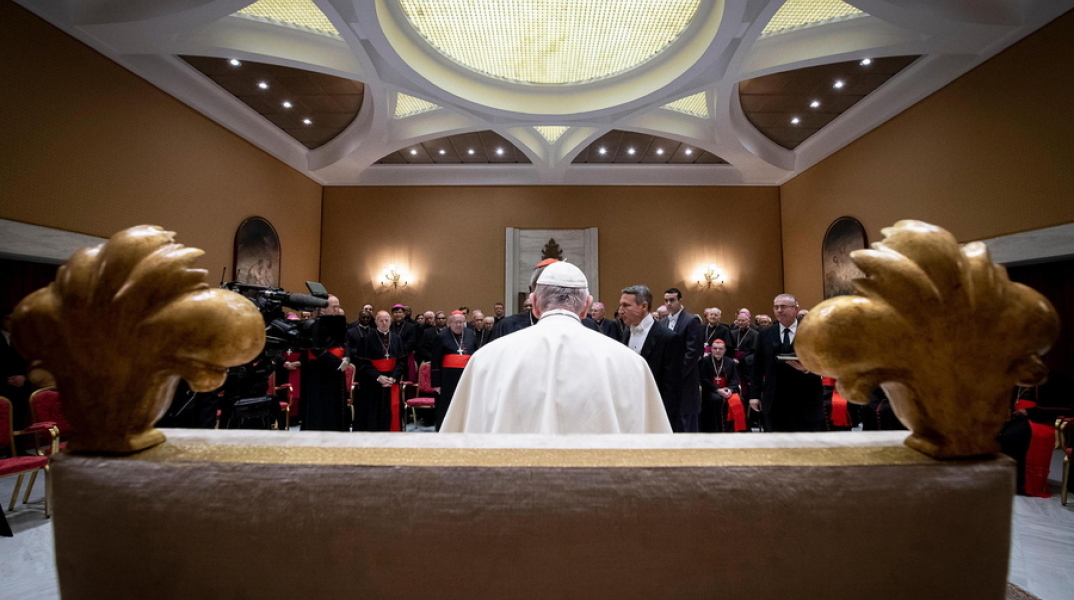  ΒΑΤΙΚΑΝΟ © EPA/VATICAN MEDIA HANDOUT HANDOUT 