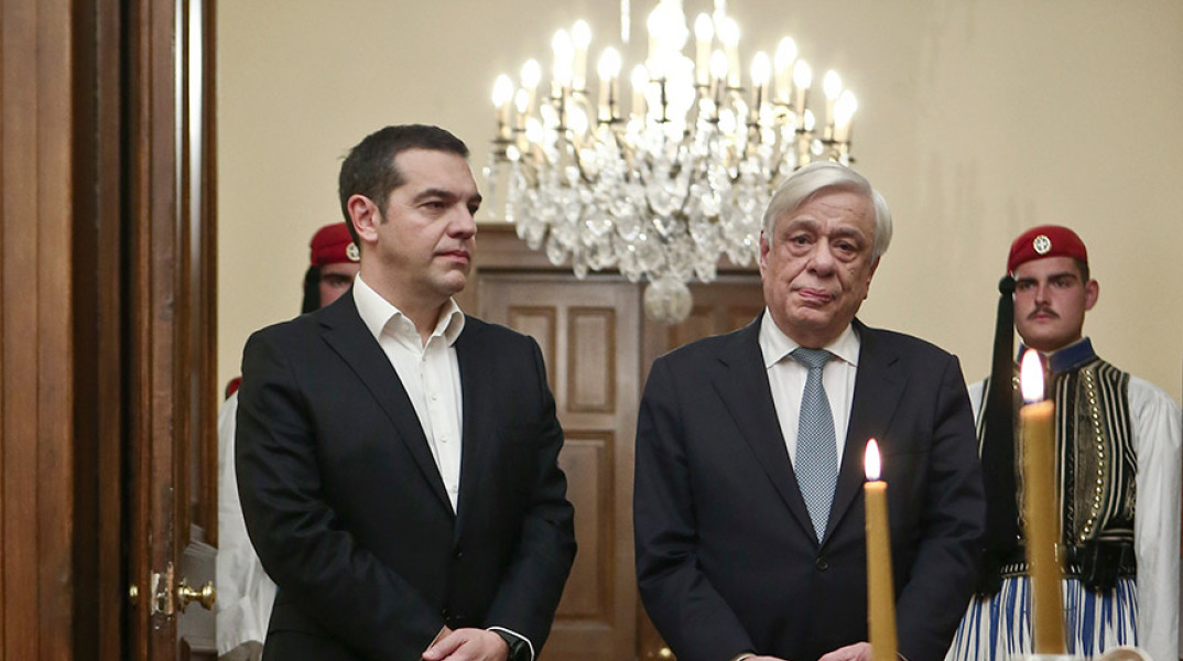 Αλέξης Τσίπρας - Προκόπης Παυλόπουλος