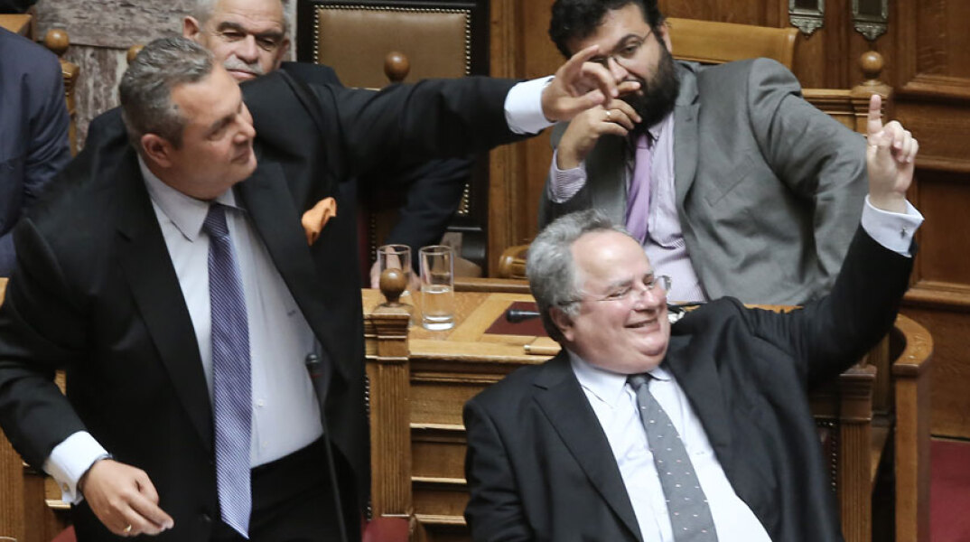 Πάνος Καμμένος - Νίκος Κοτζιάς