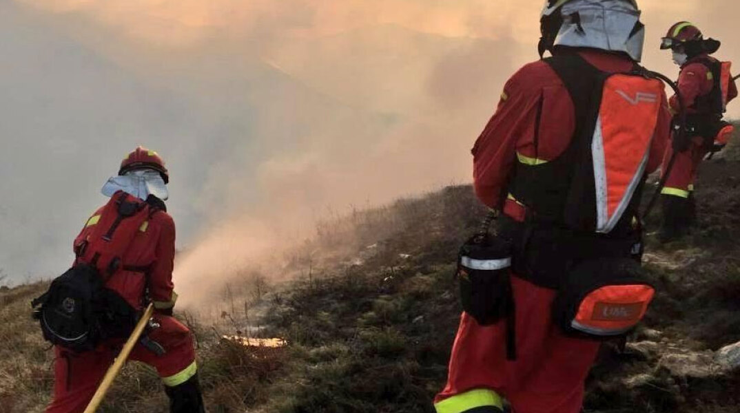 Πύρινα μέτωπα στην Ισπανία