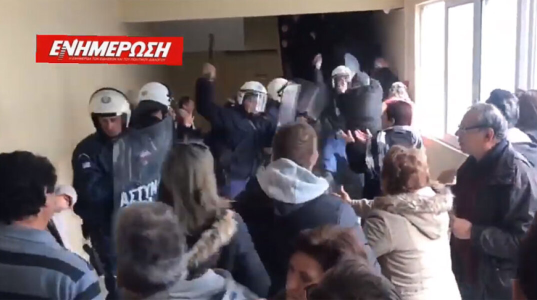 Κέρκυρα - Επεισόδια στη Λευκίμμη - ΧΥΤΑ