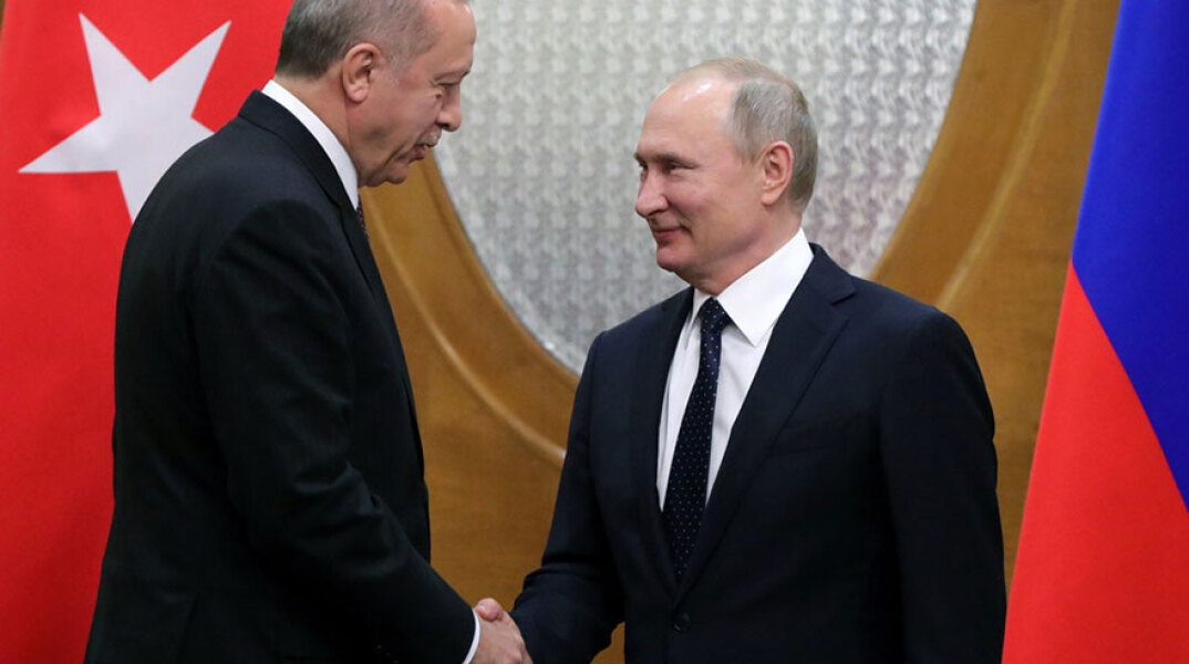 Βλαντίμιρ Πούτιν και Ρετζέπ Ταγίπ Ερντογάν