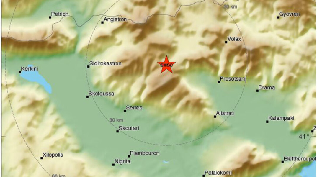 To επίκεντρο της δόνησης