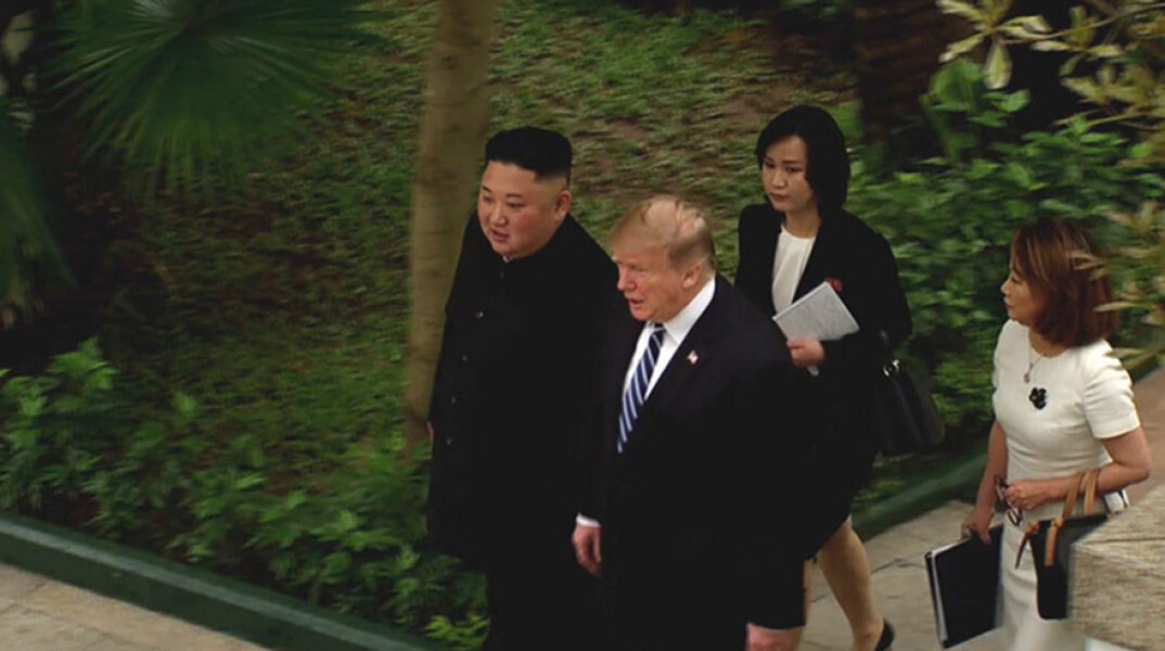 Κιμ Γιονγκ-ουν και Ντόναλντ Τραμπ