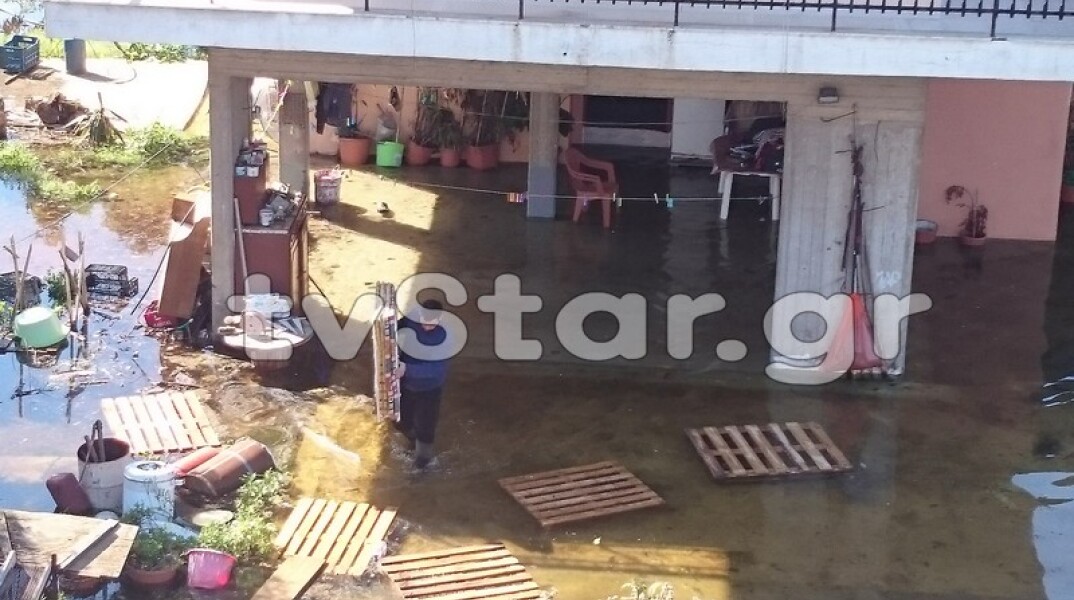 Πλημμύρες στη Χαλκίδα  