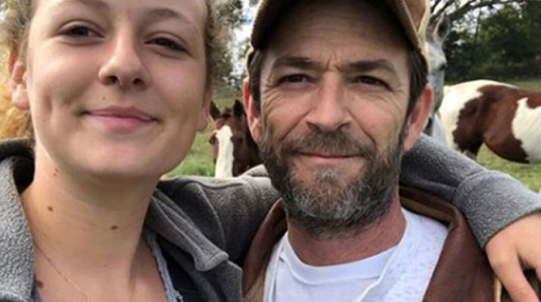 Ο Λουκ Πέρι και η κόρη του Σόφι/ ©Instagram/lemonperry