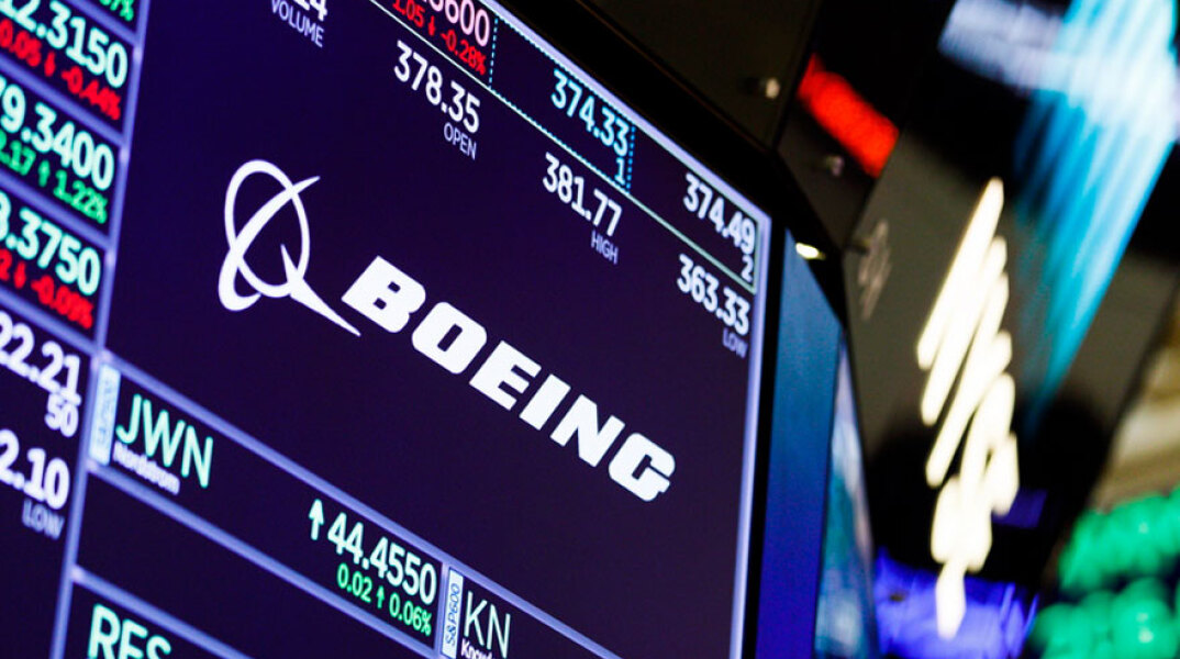 Απώλειες για τη μετοχή της Boeing στη Wall Street