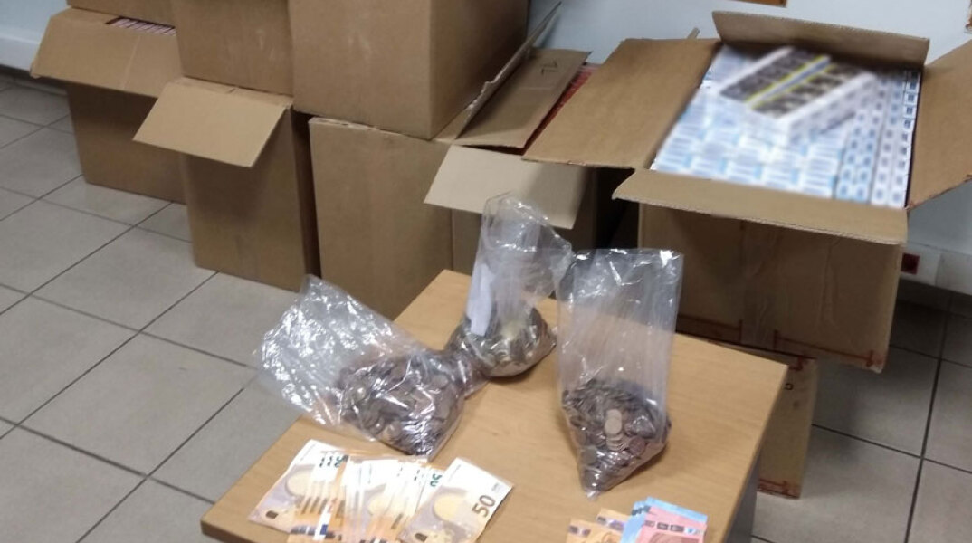 Θεσσαλονίκη: Κατασχέθηκαν περισσότερα από 19.000 πακέτα με λαθραία τσιγάρα