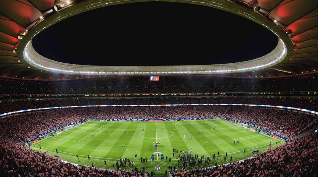 El Estadio Wanda Metropolitano