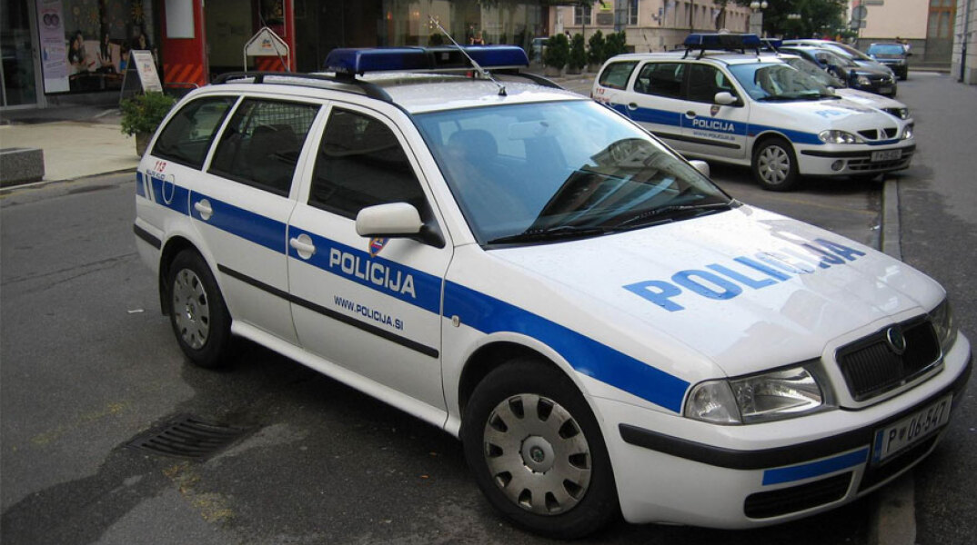 Περιπολικό της αστυνομίας στη Σλοβενία
