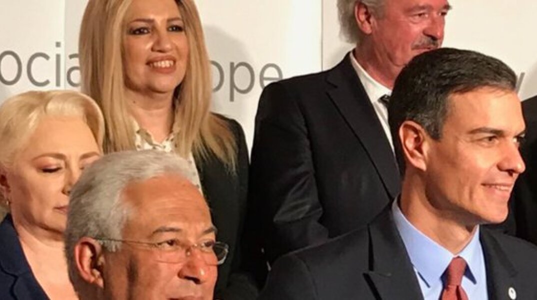 Η Φώφη Γεννηματά στη Σύνοδο των Ευρωπαίων Σοσιαλιστών