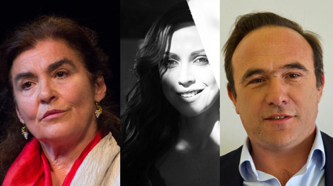 Λυδία Κονιόρδου, Ραλλία Χρηστίδου, Πέτρος Κόκκαλης