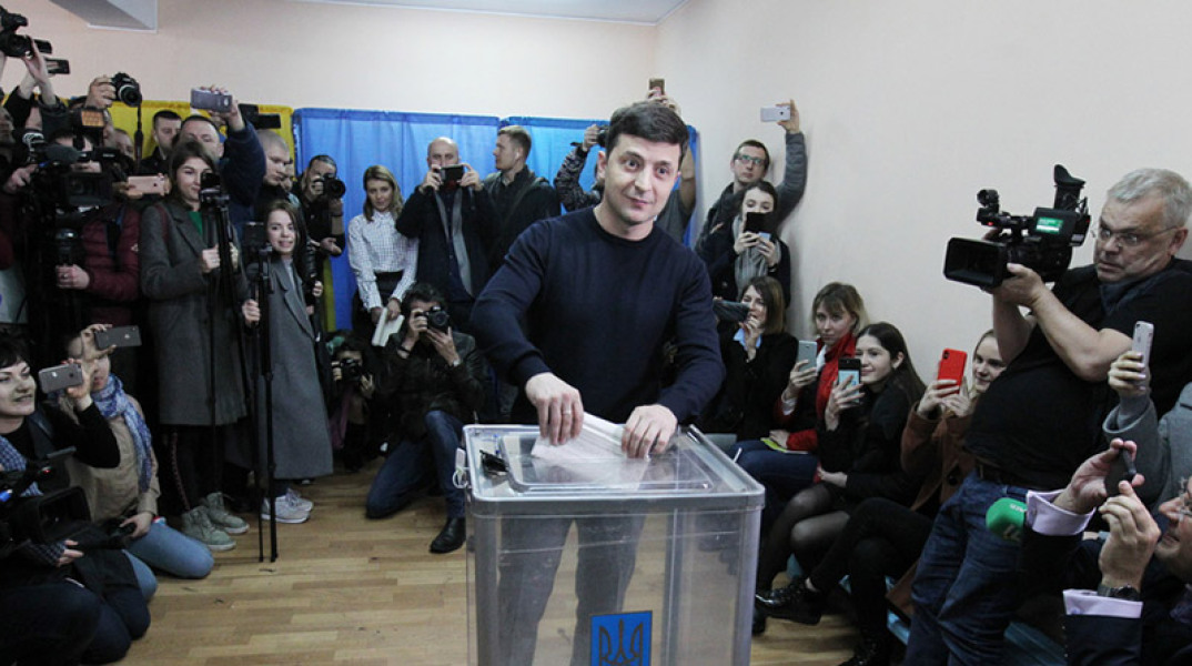 Ουκρανία - Εκλογές - Βολοντίμιρ Ζελένσκι 