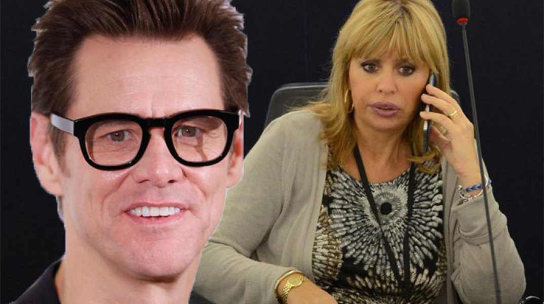 Τζιμ Κάρεϊ - Αλεσάντρα Μουσολίνι