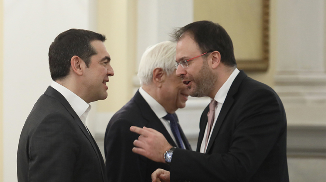 Αλέξης Τσίπρας και Θανάσης Θεοχαρόπουλος